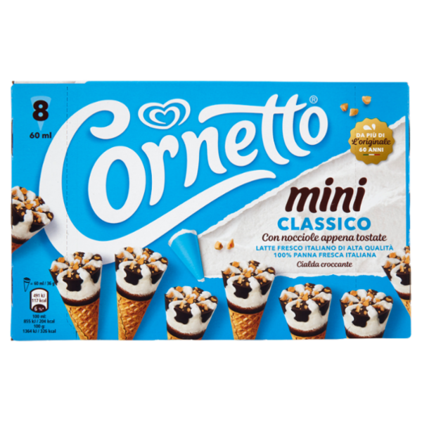 Cornetto Algida mini Classico 8 Gelati 288 g