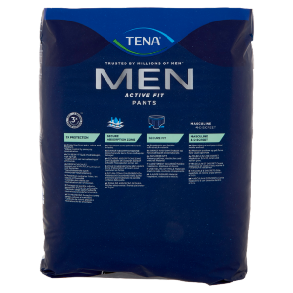 Tena Men Active Fit Pants Normal L/XL 8 pz