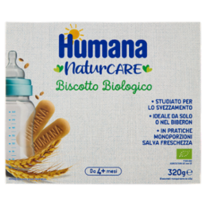 Humana NaturCare Biscotto Biologico 8 x 40 g