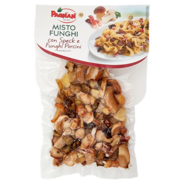 Pagnan Misto Funghi con Speck e Funghi Porcini Congelati 300 g