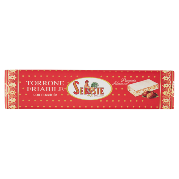Sebaste Pregiata Selezione Torrone Friabile con nocciole 250 g