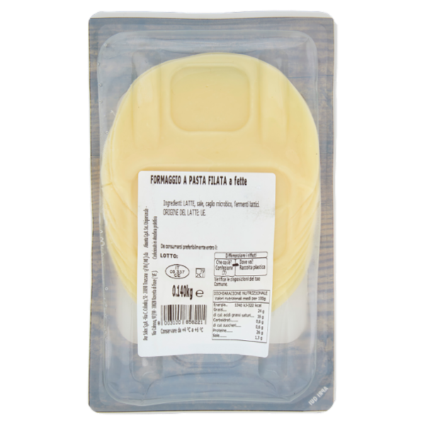 Selex Formaggio a Pasta Filata a Fette 140 g