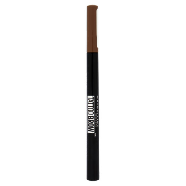 Maybelline New York Penna Sopracciglia Tattoo Brow, Risultato Definito, 130 Deep Brown