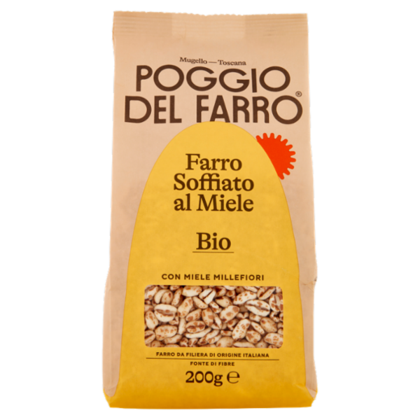 Poggio del Farro Farro Soffiato al Miele Bio 200 g