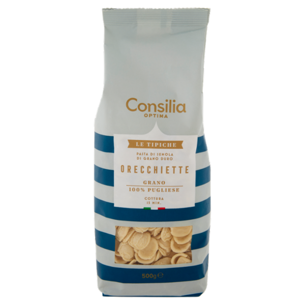 Consilia Optima Pasta Fresca di Semola Orecchiette 100% Puglia 500 g