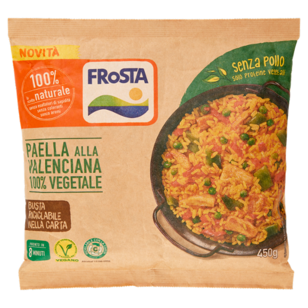 Frosta Paella alla Valenciana 100% Vegetale 450 g