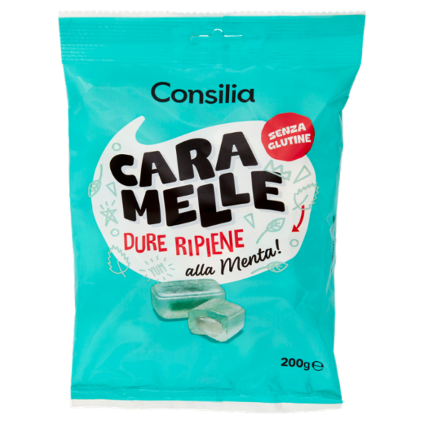 Consilia Caramelle Ripiene alla Menta 200 g