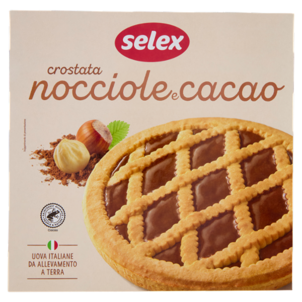 Selex Crostata con Crema alle Nocciole e Cacao 380 g