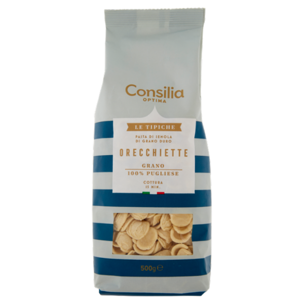 Consilia Optima Pasta Fresca di Semola Orecchiette 100% Puglia 500 g