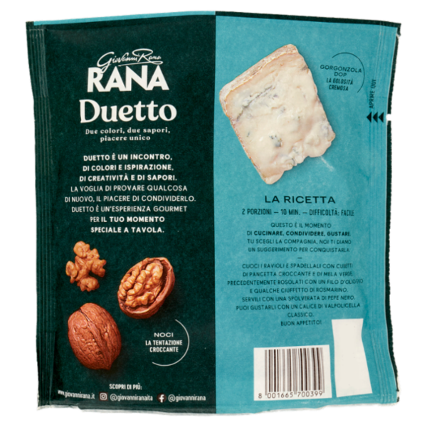 Giovanni Rana Duetto Gorgonzola DOP & Noci 250 g