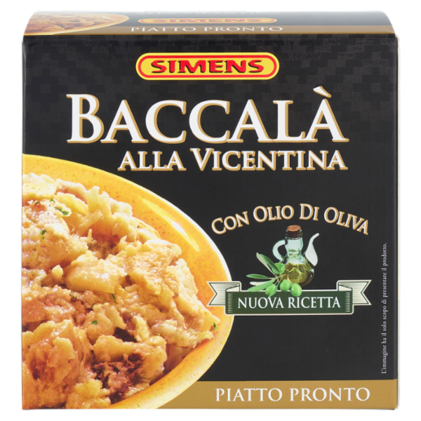 Simens Baccalà alla Vicentina con Olio di Oliva 290 g