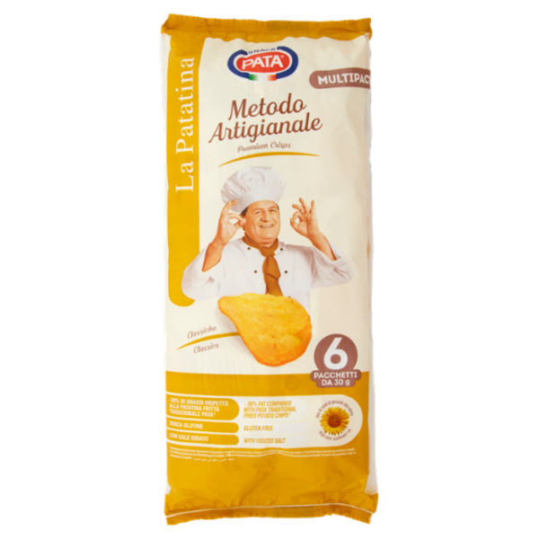 Pata la Patatina Metodo Artigianale Classiche 6 x 30 g
