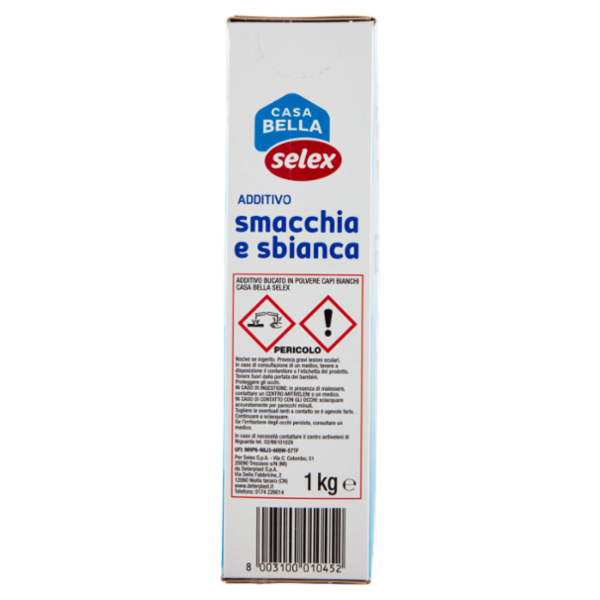 Selex Casa Bella Additivo Bucato per Capi Bianchi 1 kg