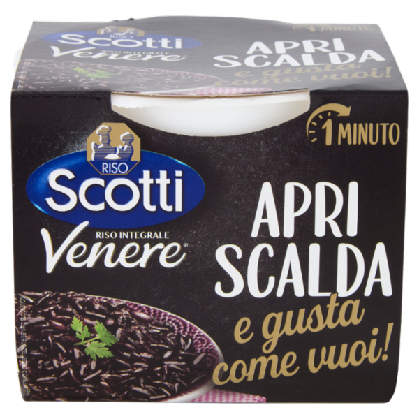 Riso Scotti Apri Scalda e gusta come vuoi! Riso Integrale Venere 200 g