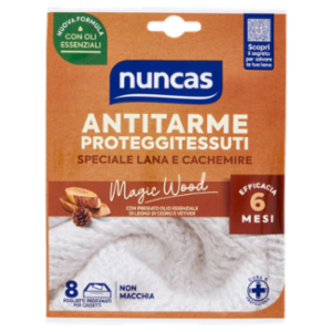 Nuncas Antitarme Proteggitessuti Magic Wood 8 Pz