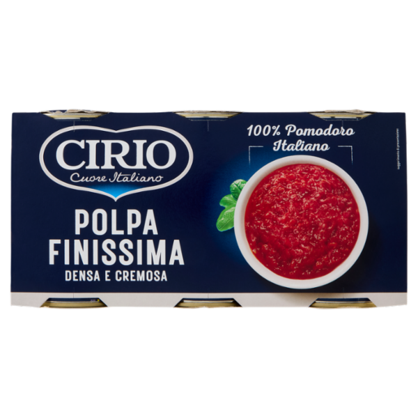 Cirio Polpa Finissima 3 x 400 g