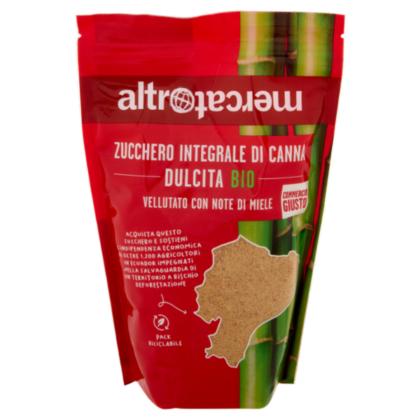 altromercato Zucchero Integrale di Canna Dulcita Bio 500 g