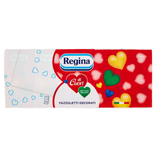 Regina di Cuori Fazzoletti 10 pacchetti