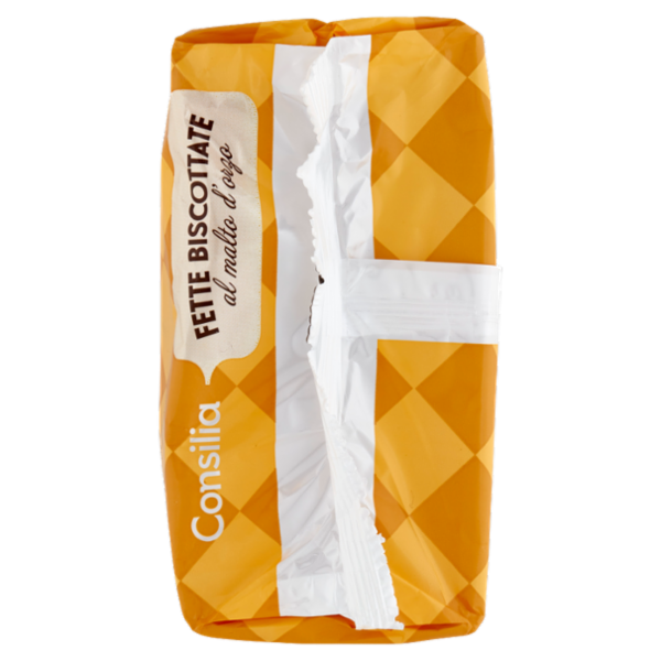 Consilia Fette Biscottate al Malto d'Orzo in Confezioni Salvafreschezza 9x4 fette 320 g