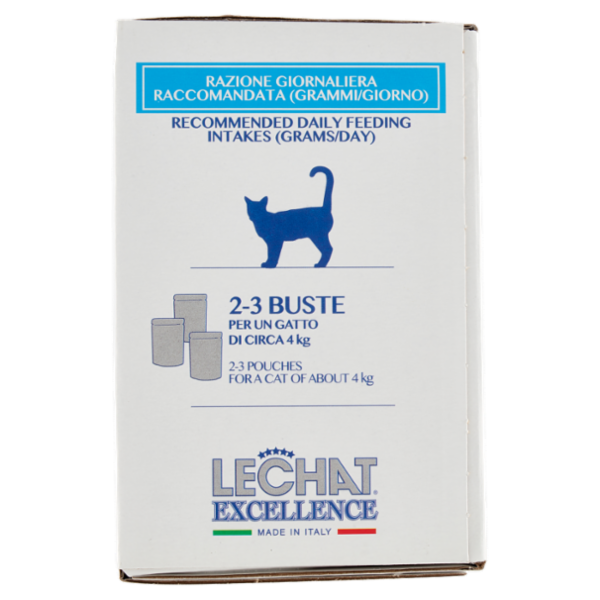 LeChat Excellence Sterilised Bocconcini in Salsa con Anatra, con Coniglio 12 x 100 g