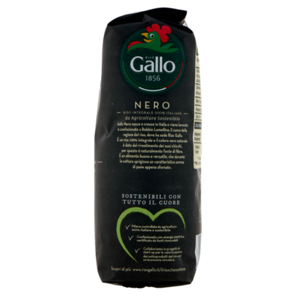 Riso Gallo Nero da Agricoltura Sostenibile 500 g