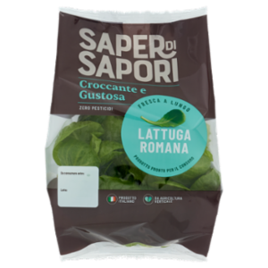 Selex Saper Di Sapori Lattuga Romana Lavata e Pronta Per Il Consumo 100 g