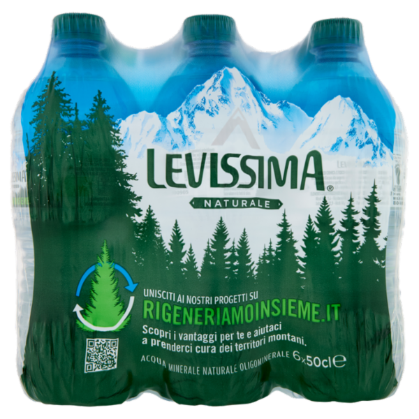 LEVISSIMA, Acqua Naturale 6 x 50cl
