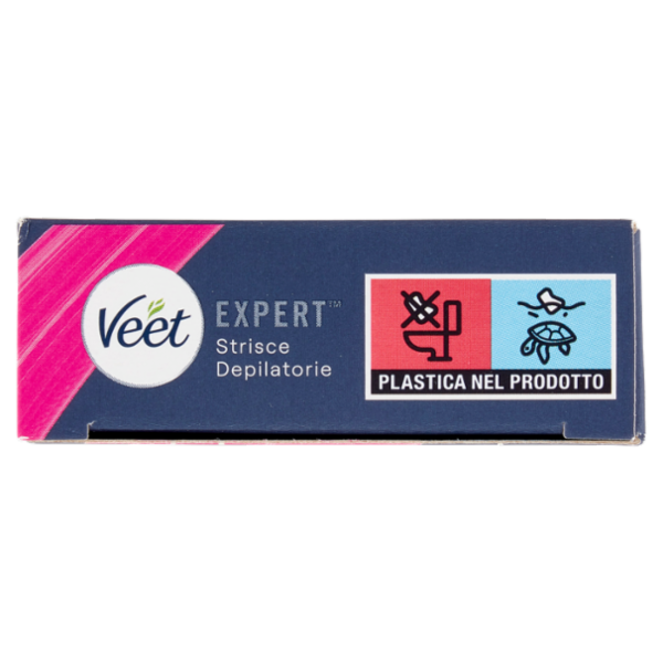 Veet Expert Strisce Ascelle e Zona Bikini Pelli Sensibili, 16 Strisce