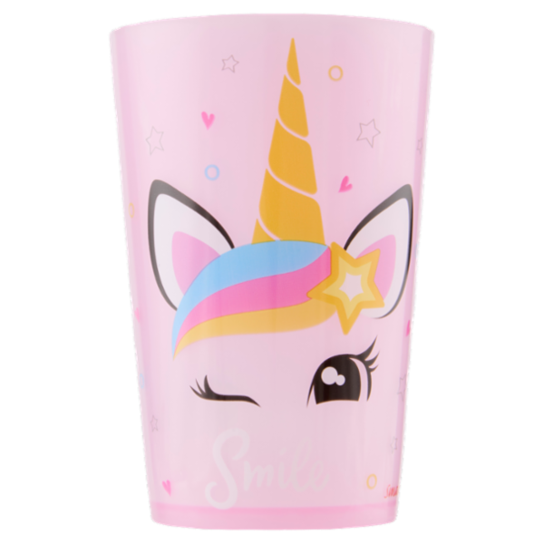 Smart Bicchiere PP 280ml Unicorn Smile