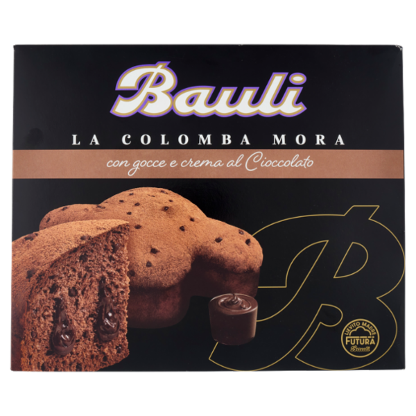 Bauli la Colomba Mora con gocce e crema al Cioccolato 600 g