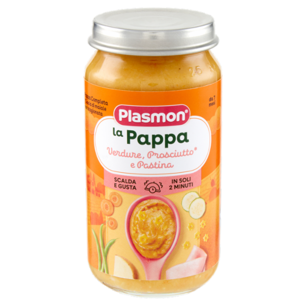 Plasmon la Pappa Verdure, Prosciutto* e Pastina 200 g