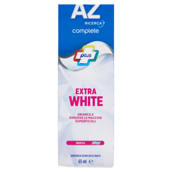 AZ Ricerca Dentifricio Complete Plus Extra White Menta 65 ml