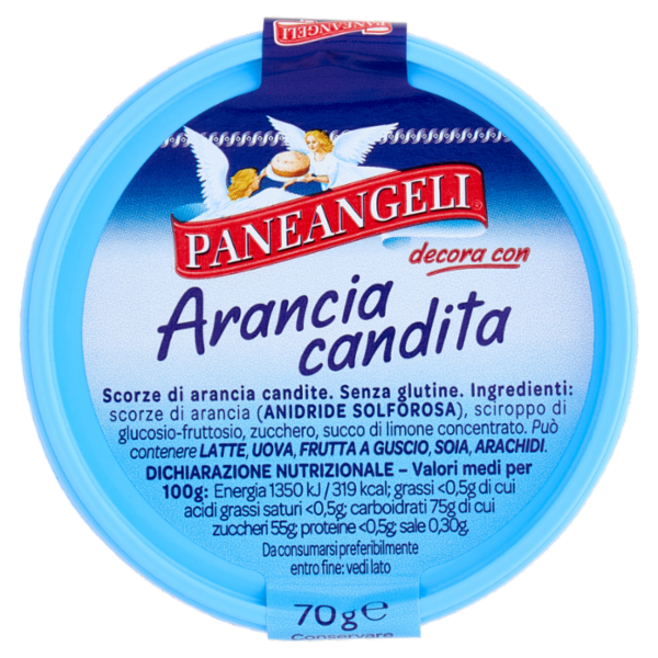PANEANGELI decora con Arancia candita 70 g