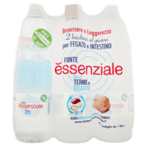 Fonte Essenziale Acqua Minerale Naturale Termale 6 x 1 L