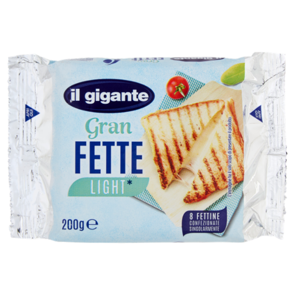 IL GIGANTE Gran Fette Light* 8 x 25 g