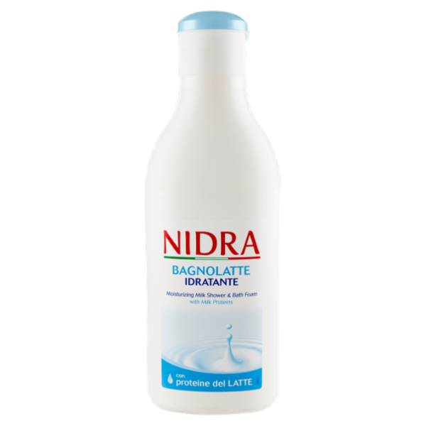 Nidra Bagnolatte Idratante con proteine del Latte 750 mL
