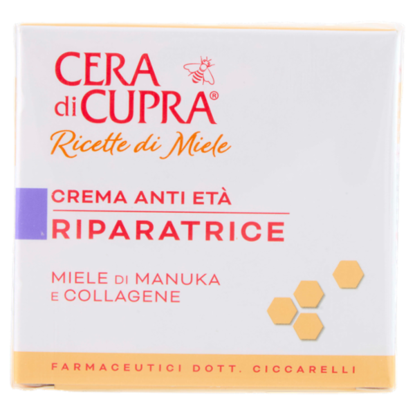 Cera di Cupra Ricette di Miele Crema Anti Età Riparatrice 50 ml