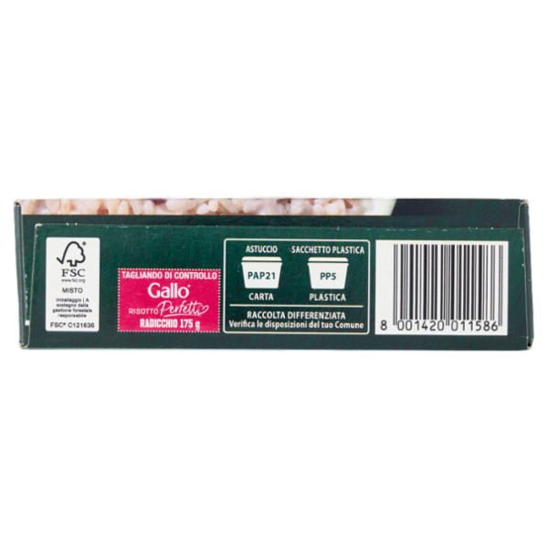 Riso Gallo Risotto Perfetto Radicchio 175 g