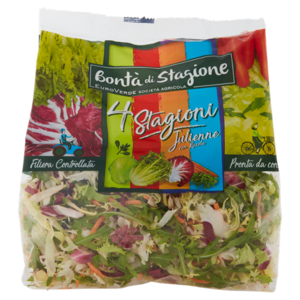Bontà di Stagione 4 Stagioni Julienne con Rucola 220 g