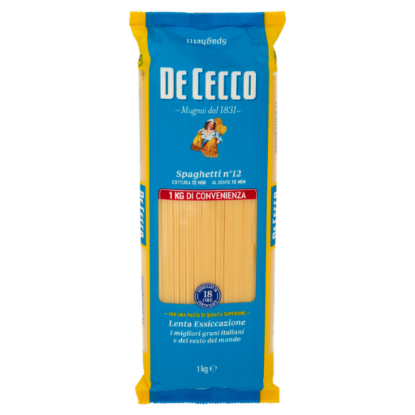 De Cecco Spaghetti n°12 1 kg