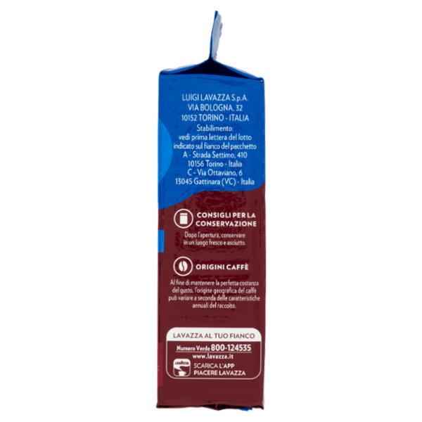 Lavazza crema e gusto Ricco Caffè Macinato 250 g