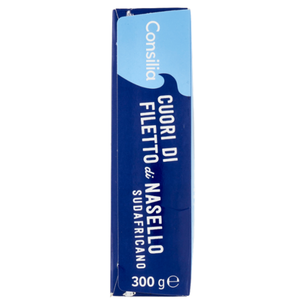 Consilia Cuori di Filetti di Nasello Surgelati 300 g