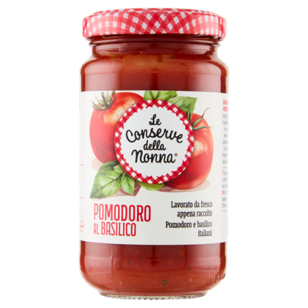 Le Conserve della Nonna Pomodoro al Basilico 190 g