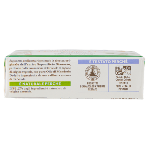 I Provenzali Sapone Vegetale Mandorle Dolci al profumo di Tè Verde 100 g