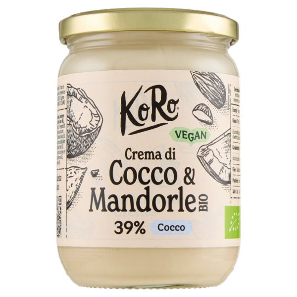 KoRo Vegan Crema di Cocco & Mandorle Bio 500 g