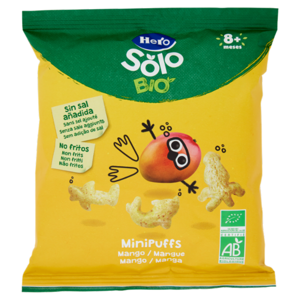Hero Solo Bio MiniPuffs Mango 18 g