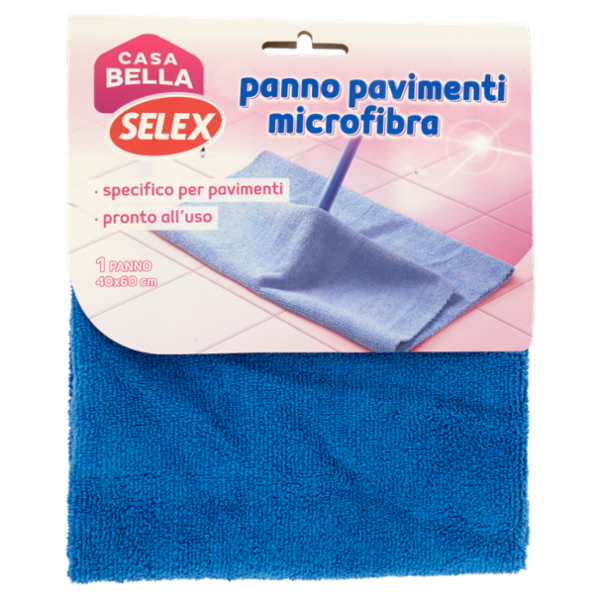 Selex Casa Bella Panno Pavimenti Microfibra Cm 40X60