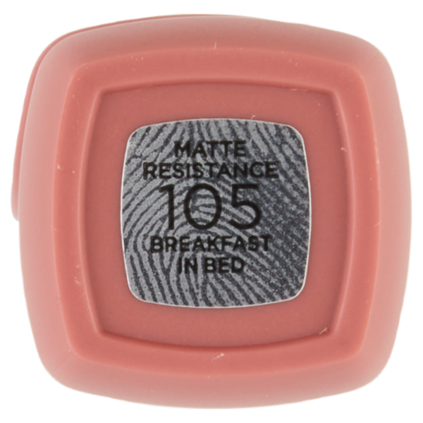 L'Oréal Paris Rossetto Liquido Matte Resistance 105 Breakfast in Bed 5 ml
