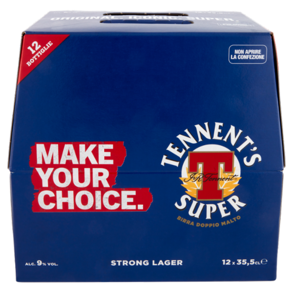 TENNENT'S SUPER bottiglia 12x35,5cl