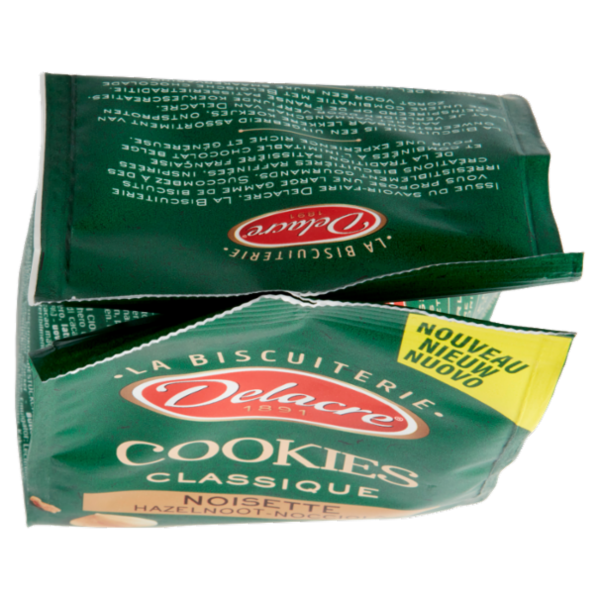 Delacre Cookies Classique Noisette Hazelnoot-Nocciola 136 g